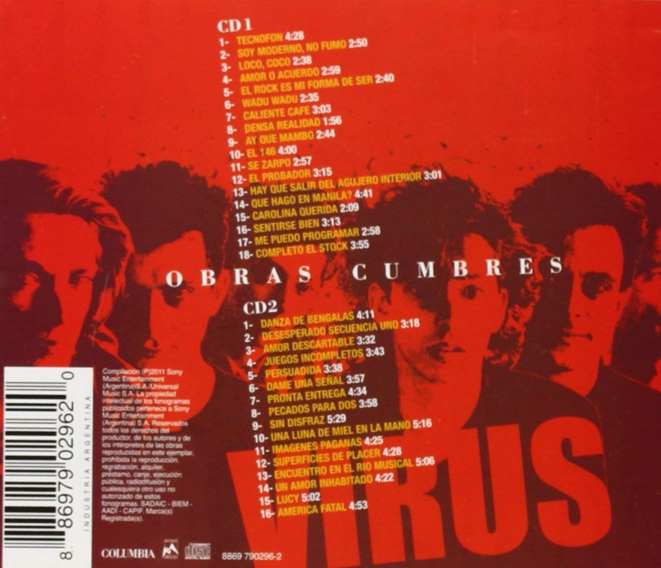 VIRUS - OBRAS CUMBRES - Imagen 2