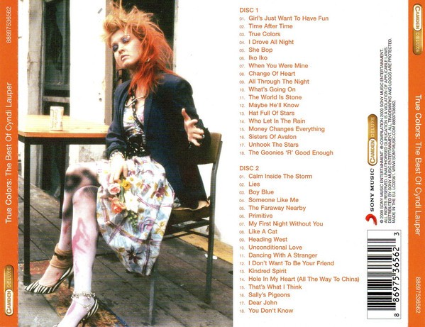 CYNDI LAUPER - TRUE COLORS - THE BEST OF - Imagen 2