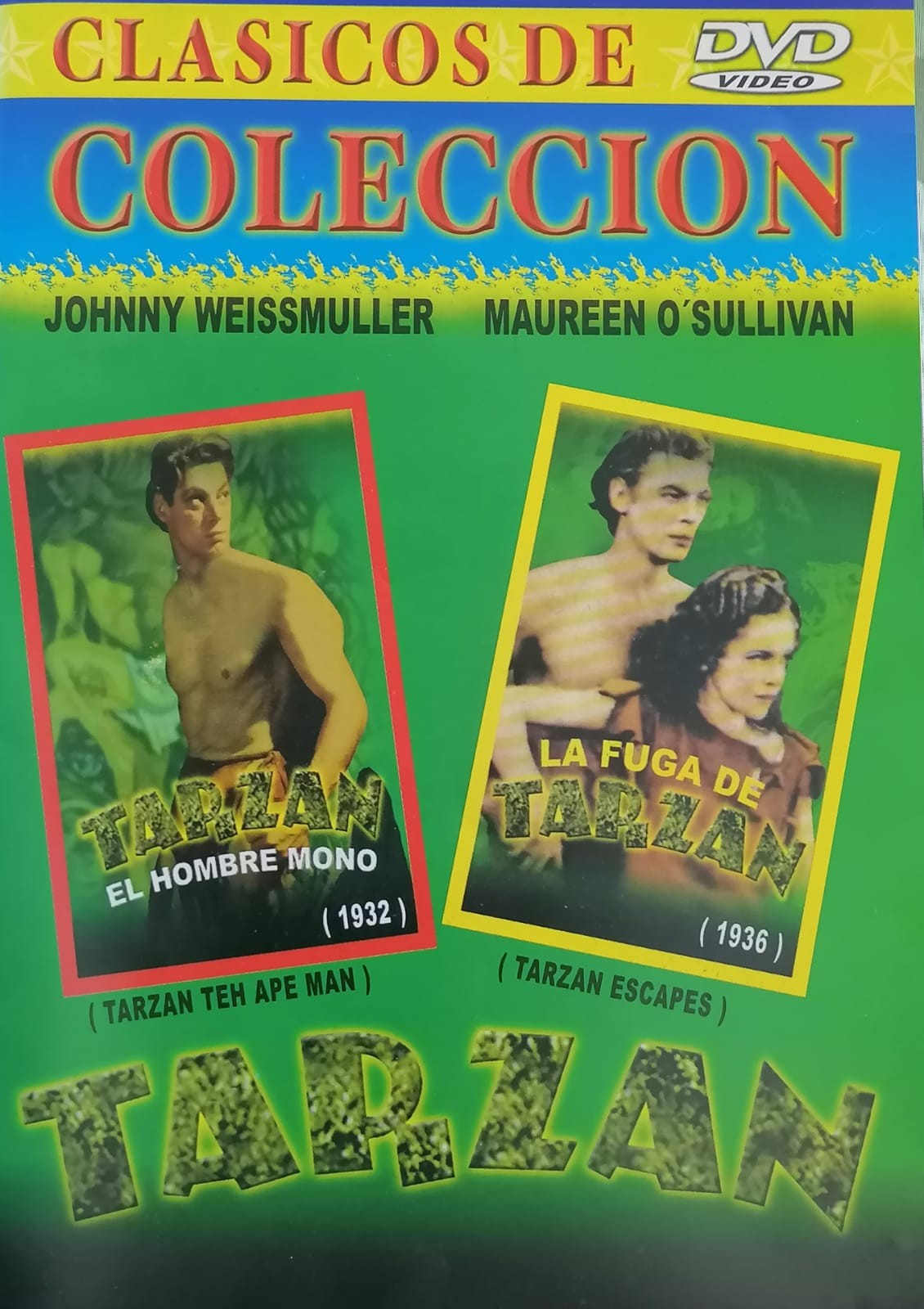 TARZAN EL HOMBRE MONO / LA FUGA DE TARZAN