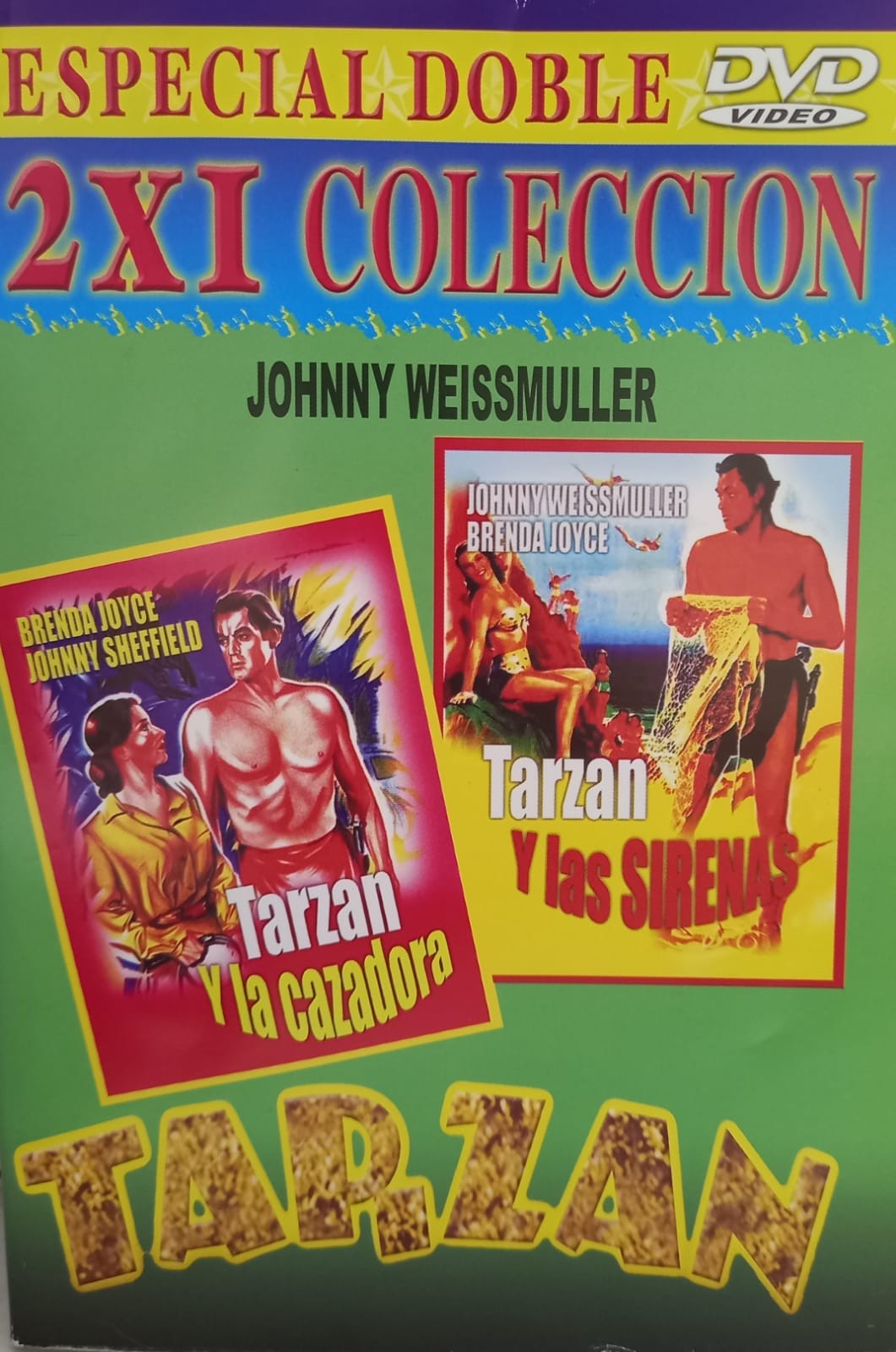 TARZAN Y LA CAZADORA / TARZAN Y LAS SIRENAS