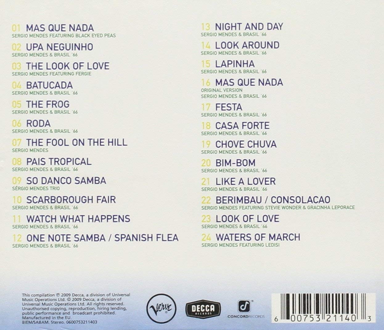 SERGIO MENDES - THE BEST OF - Imagen 2