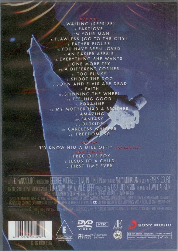 GEORGE MICHAEL - LIVE IN LONDON - Imagen 2