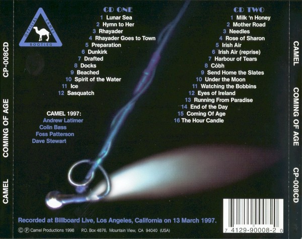CAMEL - COMING OF AGE - Imagen 2