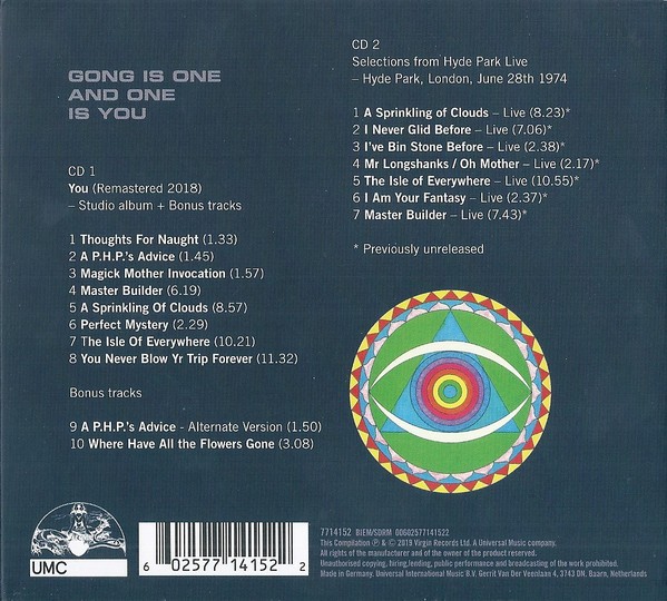 GONG - YOU - DELUXE EDITION - Imagen 2