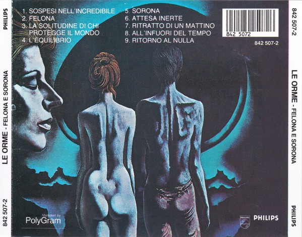 LE ORME - FELONA E SORONA - Imagen 2