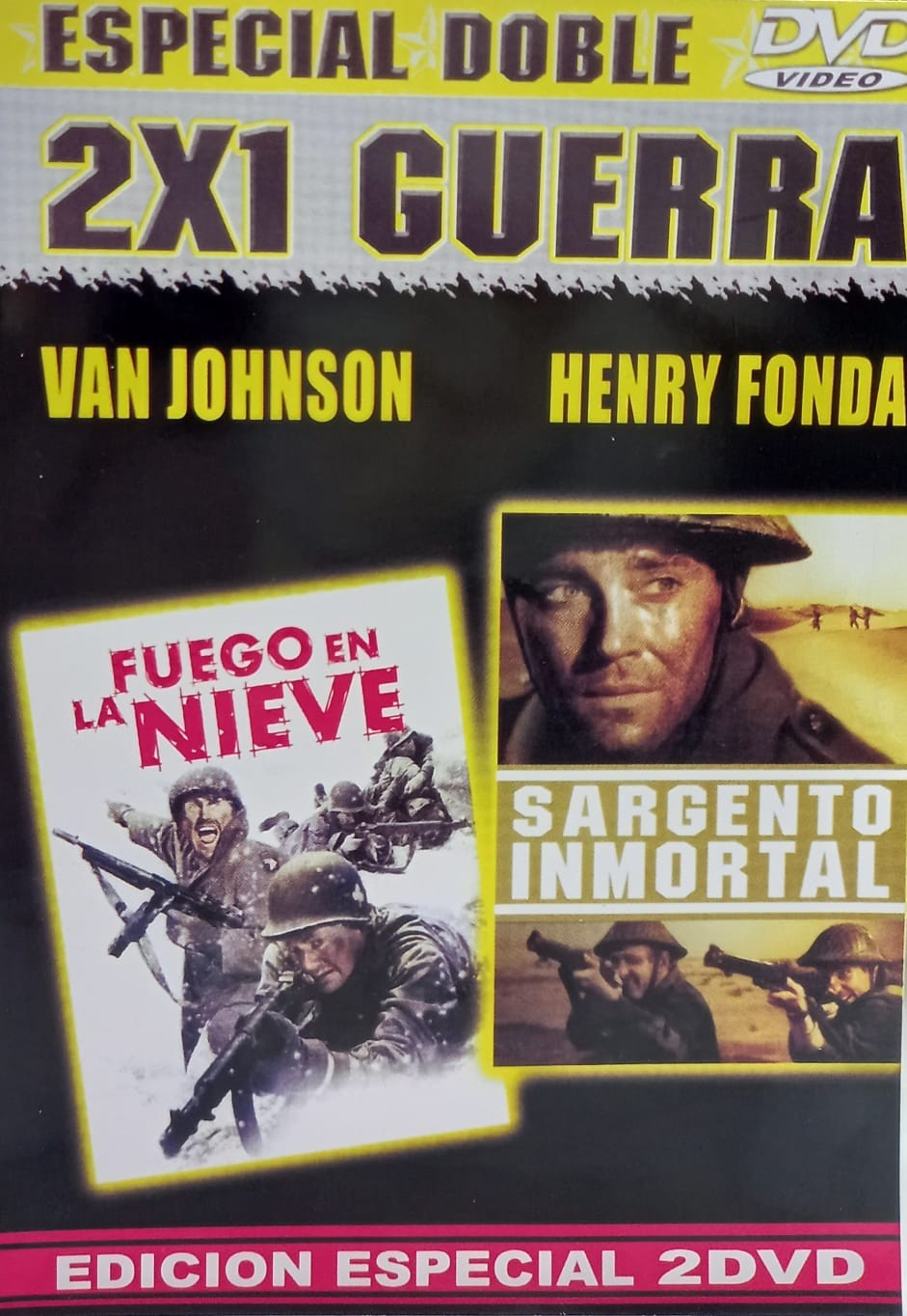 FUEGO EN LA NIEVE / SARGENTO INMORTAL