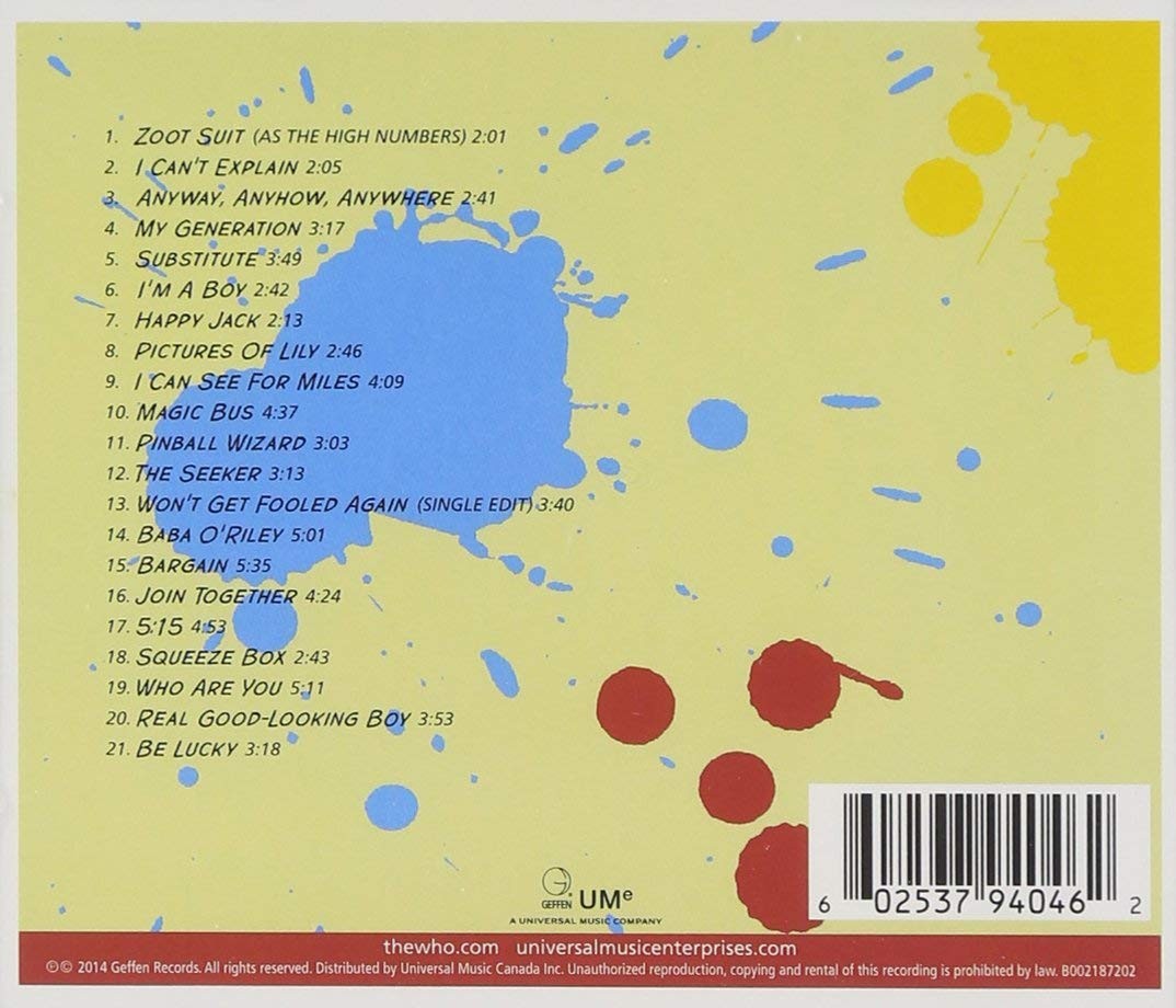 THE WHO - HITS 50 GREATEST HITS - Imagen 2