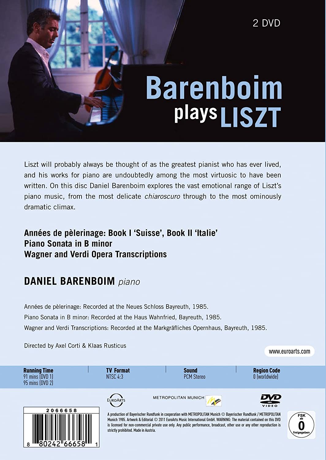 BARENBOIM - PLAYS LISZT - Imagen 2
