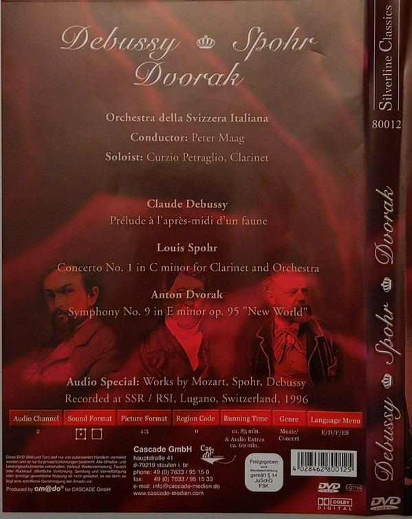 DEBUSSY - SPOHR - DVORAK - Imagen 2