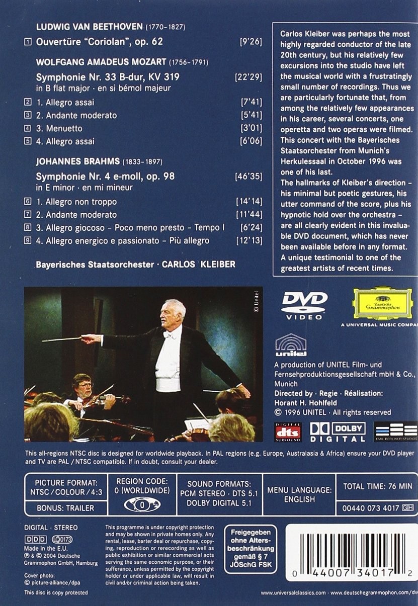 BEETHOVEN - MOZART - BRAHMS - KLEIBER - Imagen 2