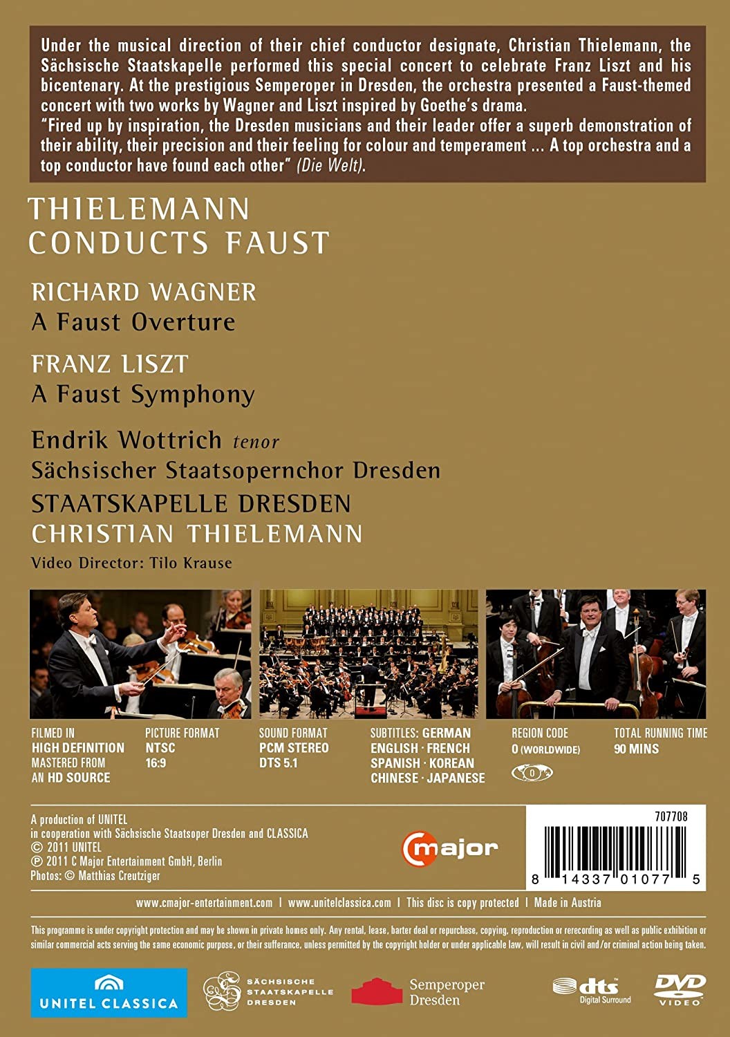 CHRISTIAN THIELEMANN - FAUST LUSZT WAGNER - Imagen 2