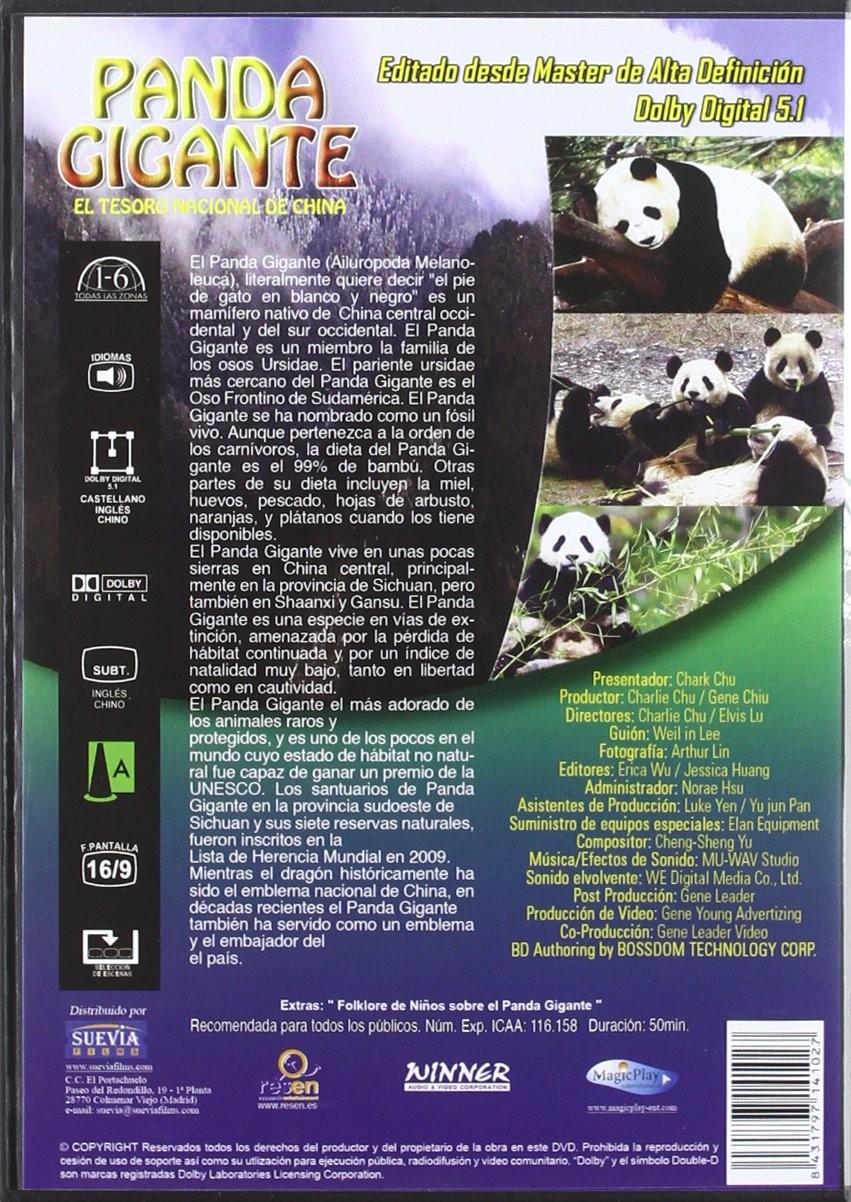 PANDA GIGANTE - EL TESORO NACIONAL DE CHINA - Imagen 2