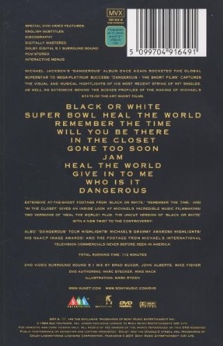 MICHAEL JACKSON - DANGEROUS - Imagen 2