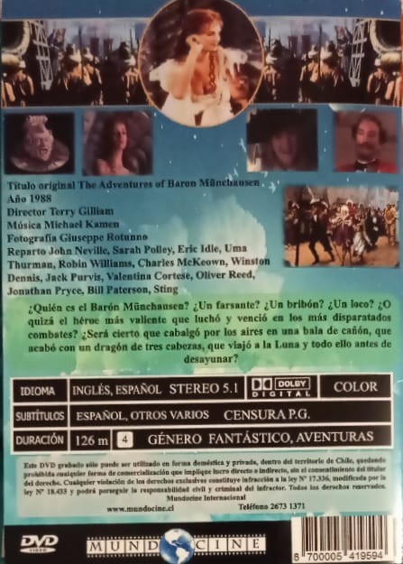 LAS AVENTURAS DEL BARON MUNCHAUSEN - Imagen 2