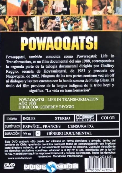 POWAQQATSI - LA VIDA EN TRANSFORMACION - Imagen 2