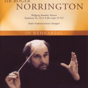 SIR ROGER NORRINGTON  IN REHEARSAL