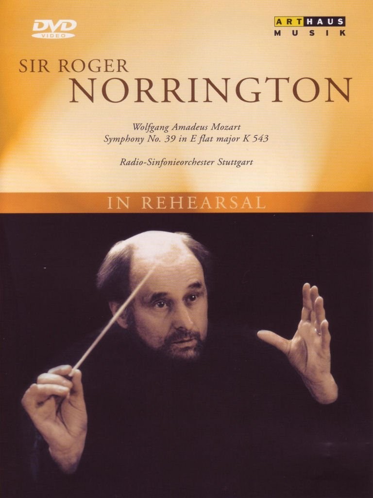 SIR ROGER NORRINGTON IN REHEARSAL