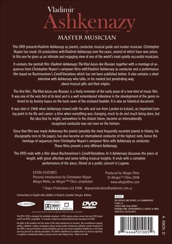 VLADIMIR ASHKENAZY - MASTER MUSICIAN - Imagen 2