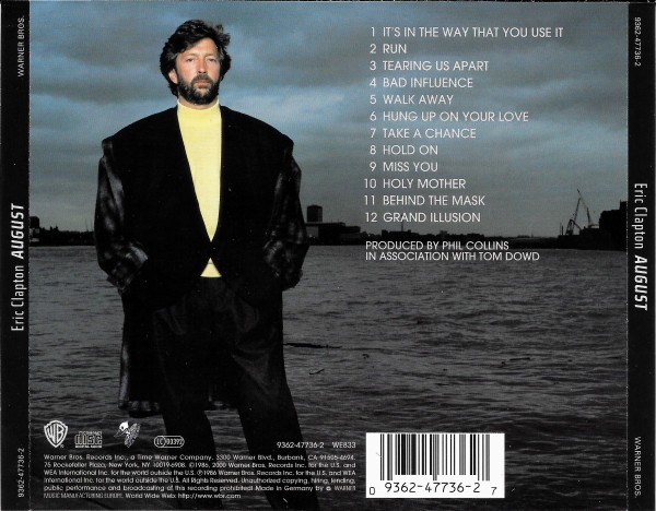 ERIC CLAPTON - AUGUST - Imagen 3