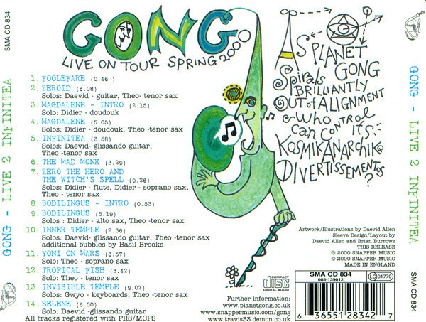 GONG - LIVE 2 INFINITEA - Imagen 4