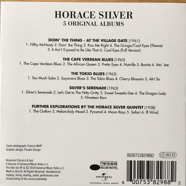 HORACE SILVER - 5 ORIGINAL ALBUMS - Imagen 4