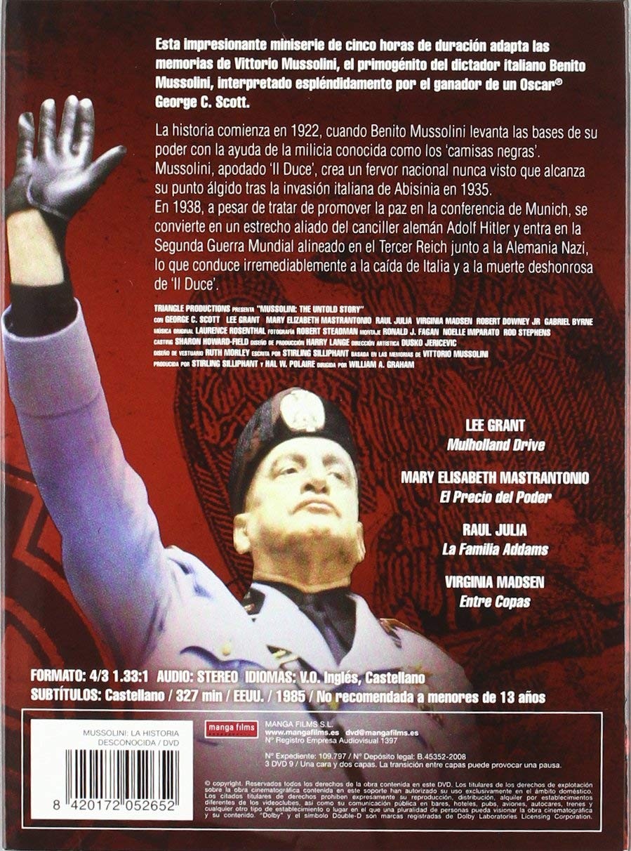 MUSSOLINI - LA HISTORIA DESCONOCIDA - Imagen 2