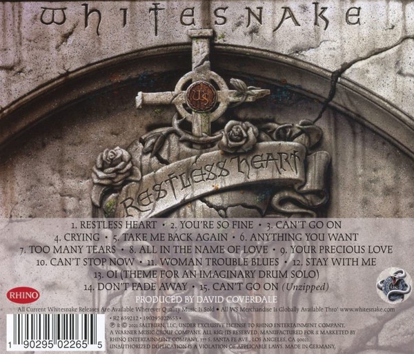 WHITESNAKE - RESTLESS HEART - 25th ANNIVERSARY - Imagen 2