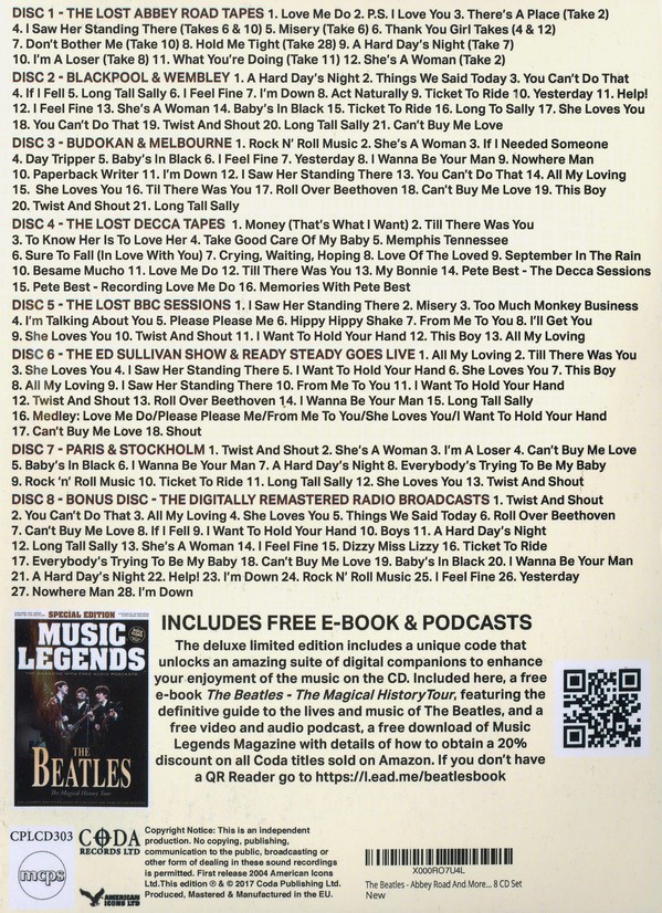 THE BEATLES - ON THE AIR IN THE STUDIO & IN CONCERT - GREATEST HITS 1961-1966 - Imagen 3