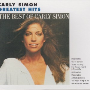 CARLY SIMON - GREATEST HITS - THE BEST OF CARLY SIMON - VOL 1