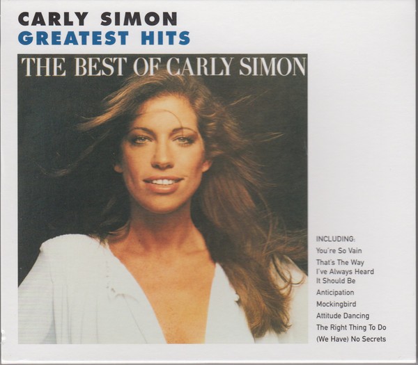 CARLY SIMON - GREATEST HITS - THE BEST OF CARLY SIMON - VOL 1