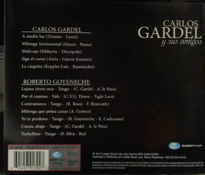 CARLOS GARDEL Y SUS AMIGOS - GARDEL / GOYENECHE - Imagen 2