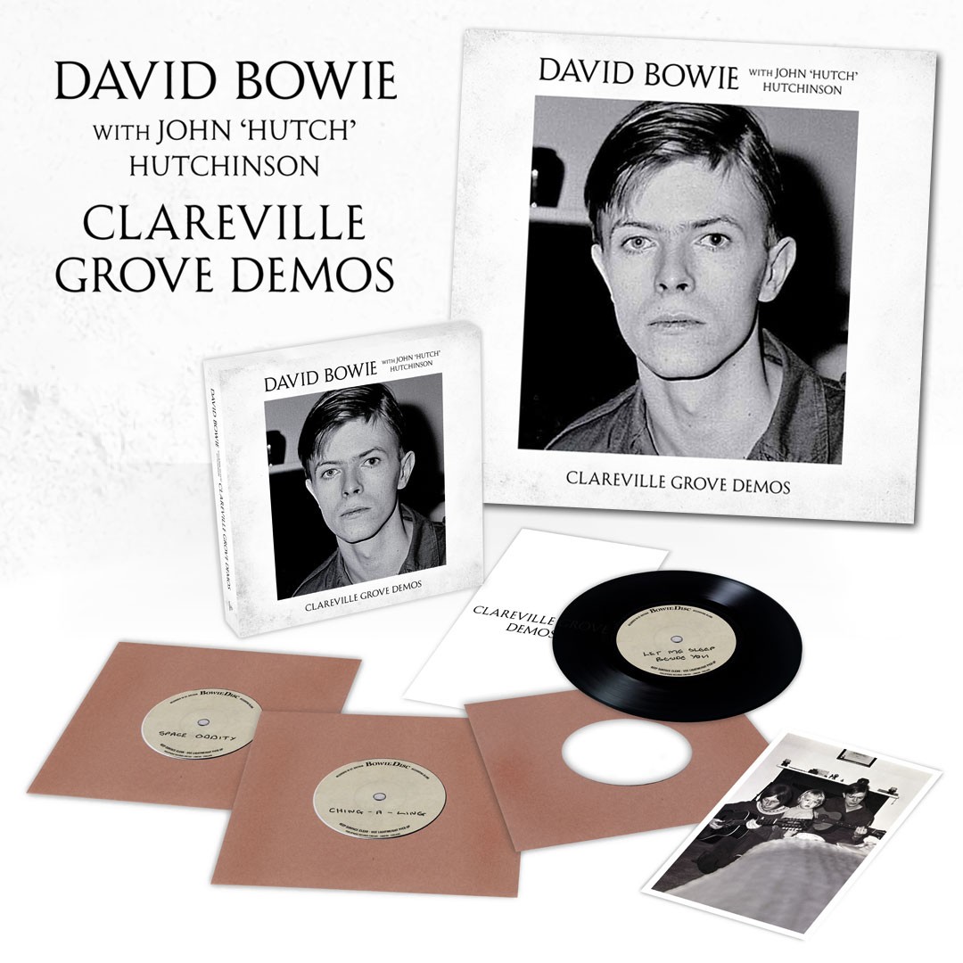 DAVID BOWIE WITH JOHN HUTCH HUTCHINSON - CLAREVILLE GROVE DEMOS
