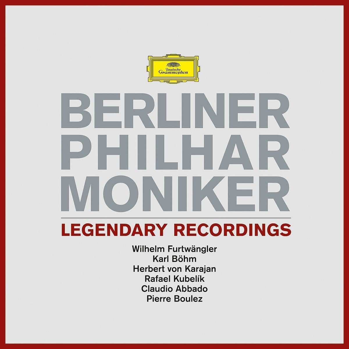 BERLINER PHILARMONIKER - LEGENDARY RECORD BOX