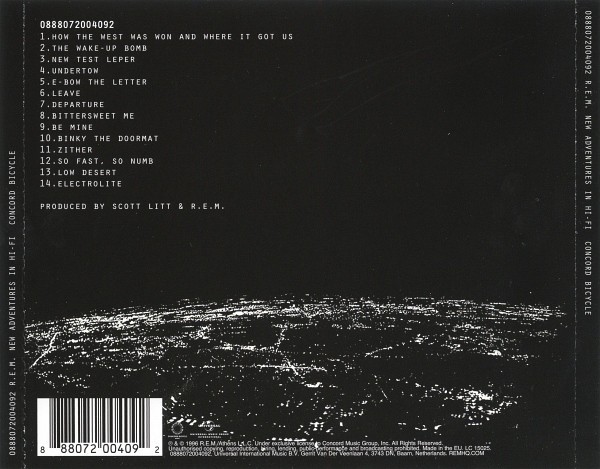 REM REM - NEW ADVENTURES IN HI-FI - Imagen 2