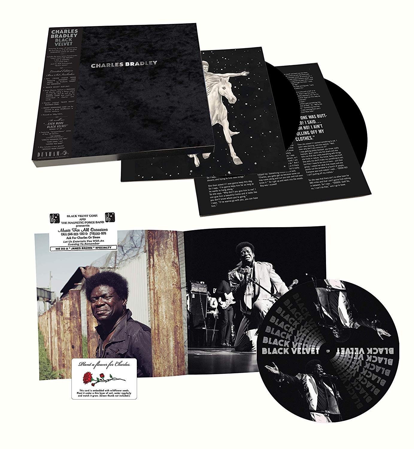CHARLES BRADLEY - BLACK VELVET - DELUXE EDITION