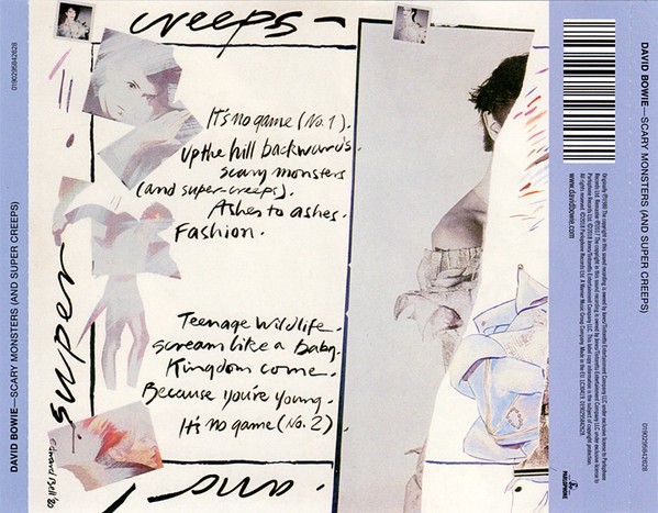 DAVID BOWIE - SCARY MONSTERS AND SUPER CREEPS - Imagen 3