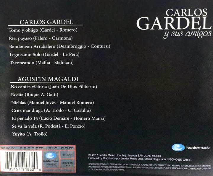 CARLOS GARDEL - CARLOS GARDEL Y SUS AMIGOS - MAGALDI - Imagen 2