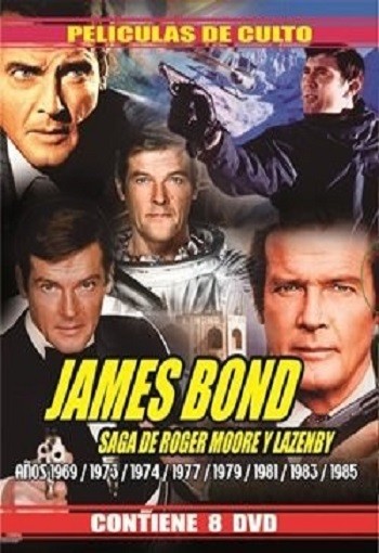 JAMES BOND - SAGA DE ROGER MOORE Y LAZENBY