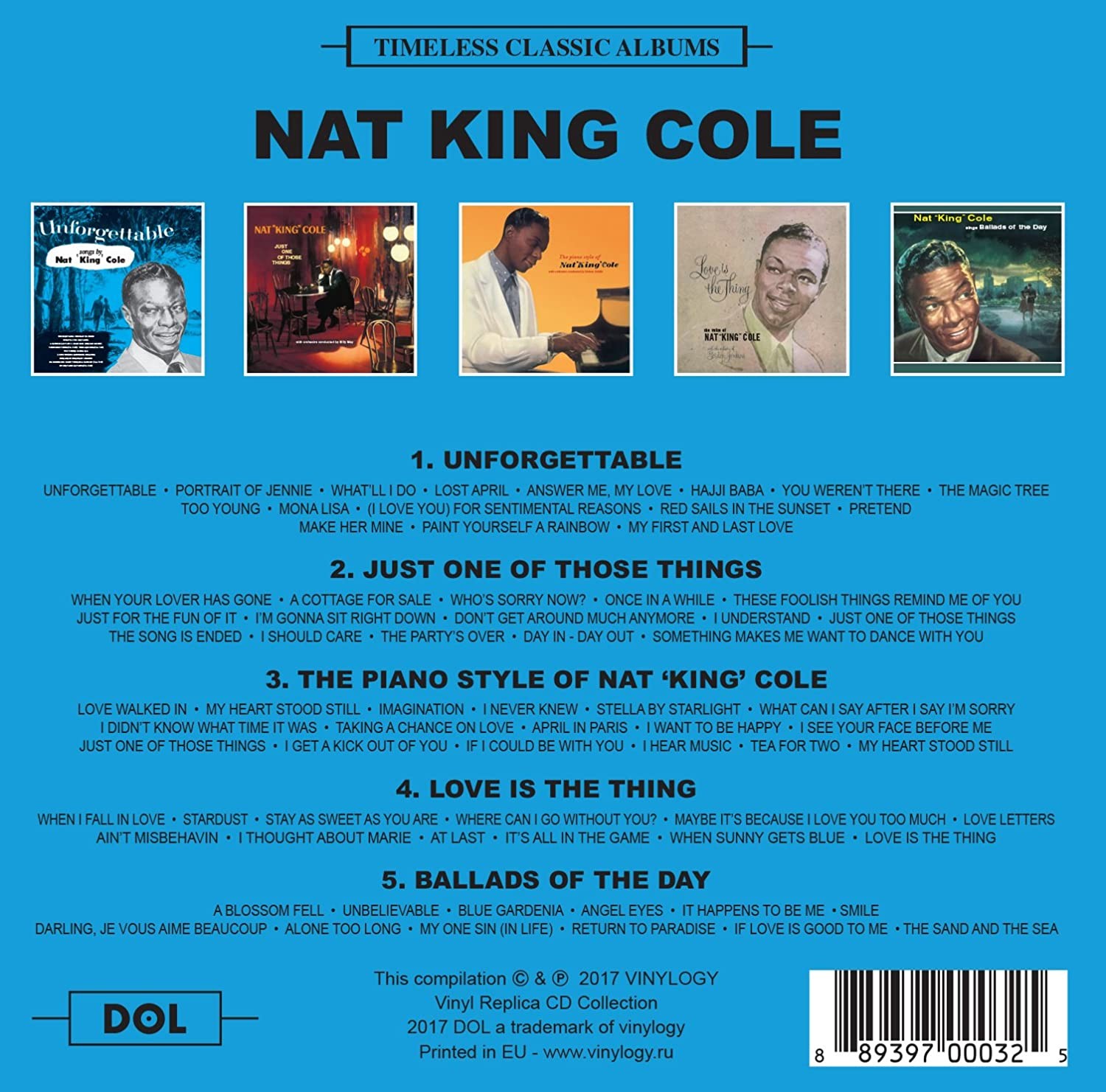 NAT KING COLE - TIMELESS CLASSIC ALBUMS - Imagen 2