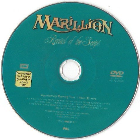 MARILLION - RECITAL OF THE SCRIPT - Imagen 2