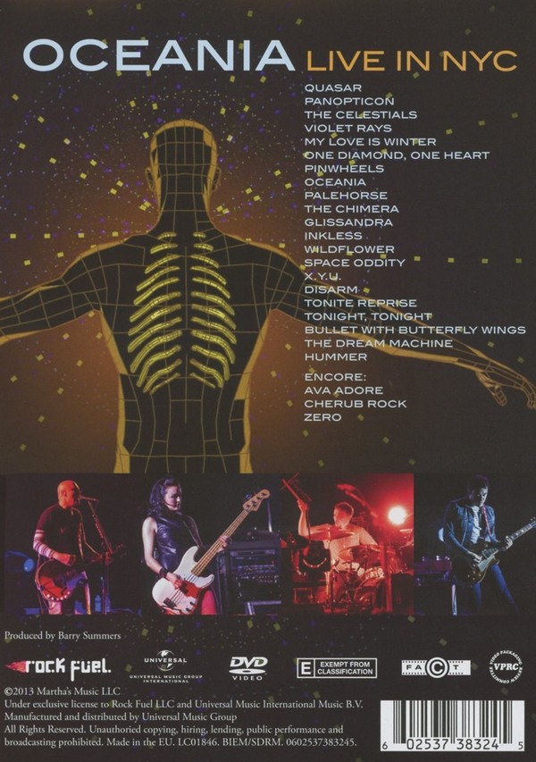 THE SMASHING PUMPKINS - OCEANIA LIVE IN NYC - Imagen 2