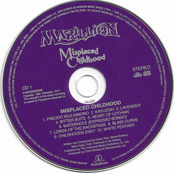 MARILLION - MISPLACED CHILDHOOD - Imagen 2
