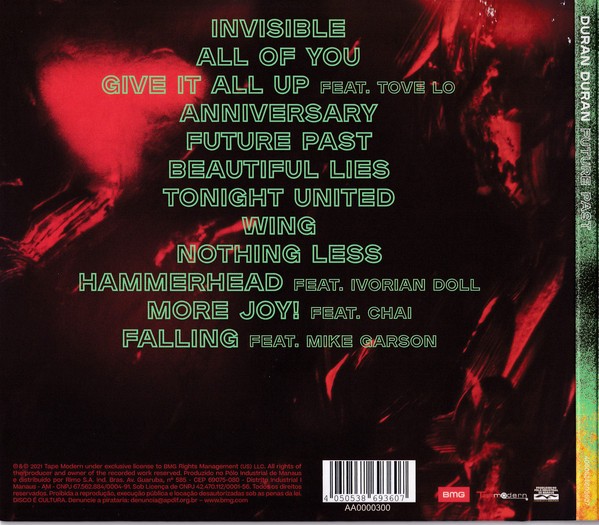 DURAN DURAN - FUTURE PAST - Imagen 3