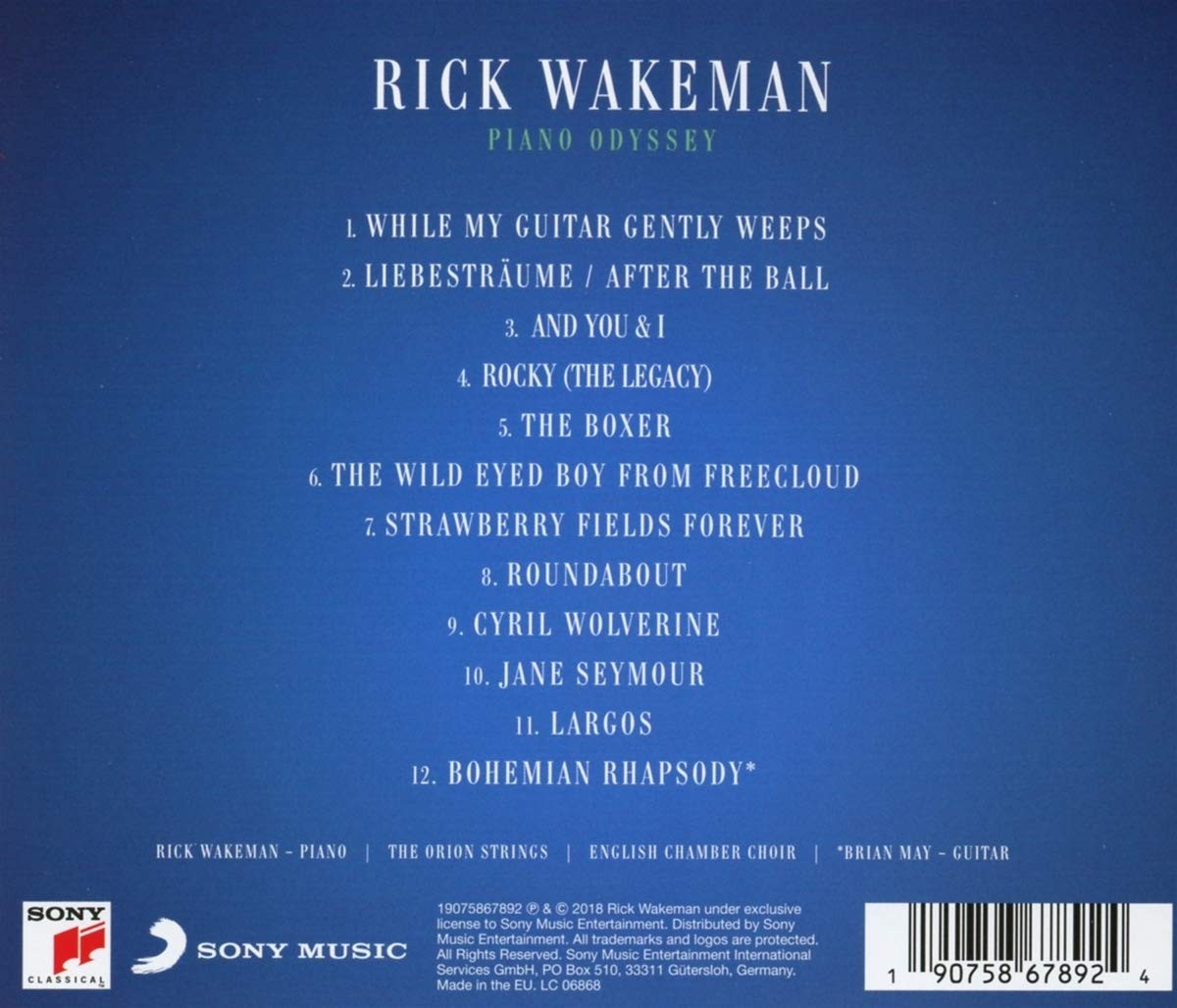 RICK WAKEMAN - PIANO ODYSSEY - Imagen 2