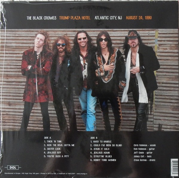 THE BLACK CROWES - LIVE ATLANTIC CITY 1990 - Imagen 3