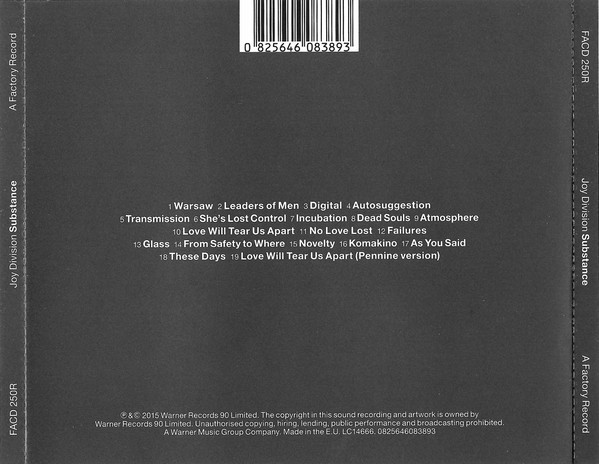 JOY DIVISION - SUBSTANCE - Imagen 3