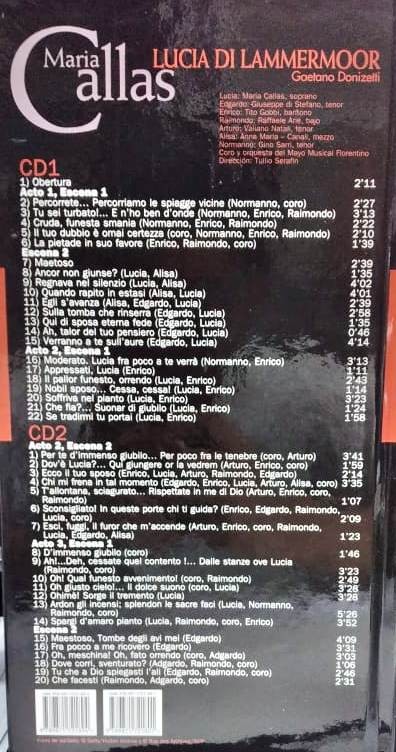 MARIA CALLAS / GAETANO DONIZELTI - LUCIA DI LAMMERMOOR - Imagen 2