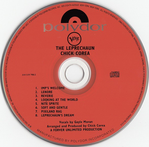 CHICK COREA - THE LEPRECHAUN - Imagen 3