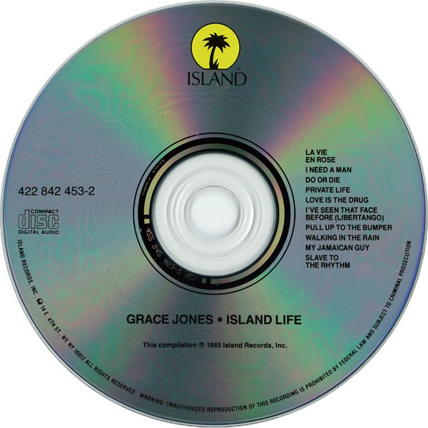 GRACE JONES - ISLAND LIFE - Imagen 2