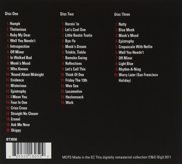 THELONIOUS MONK TRIO - THE ABSOLUTELY ESSENTIAL - Imagen 2